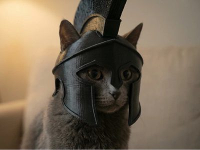 Spartalı Kedi Miğferi