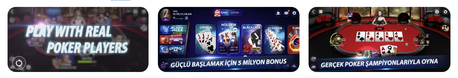 Rest Poker : Texas Holdem Game — IN-GAME PREVIEW